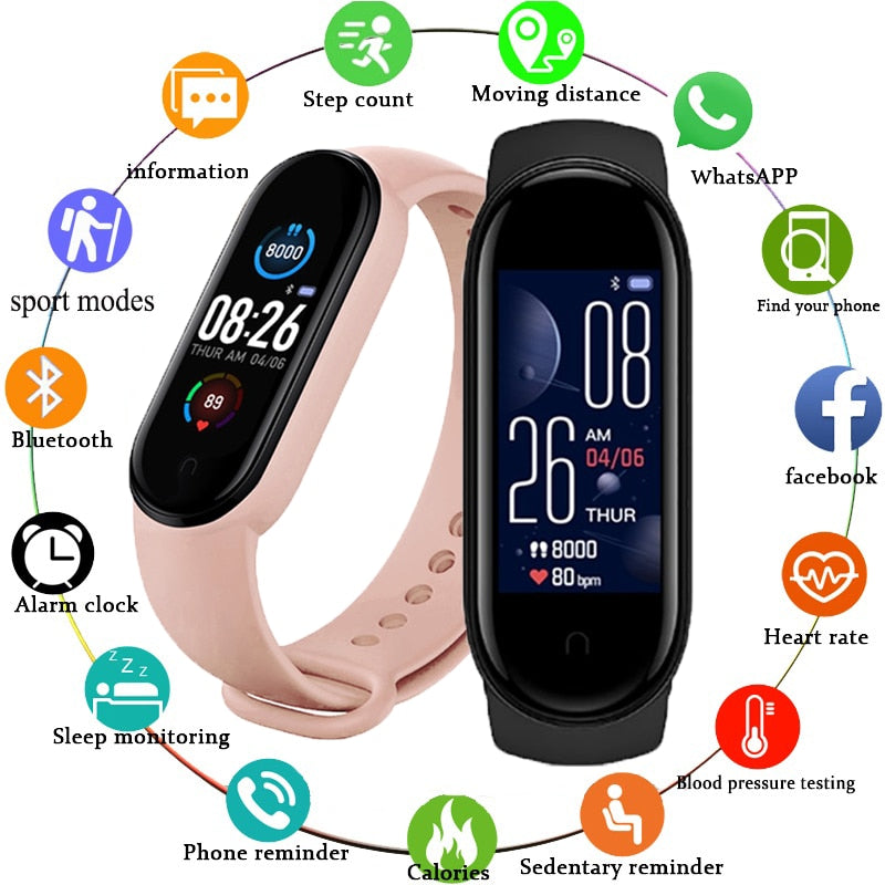 Smartwatch Mi-Band Geração 6 - 2022 - Relógio Inteligente Digital